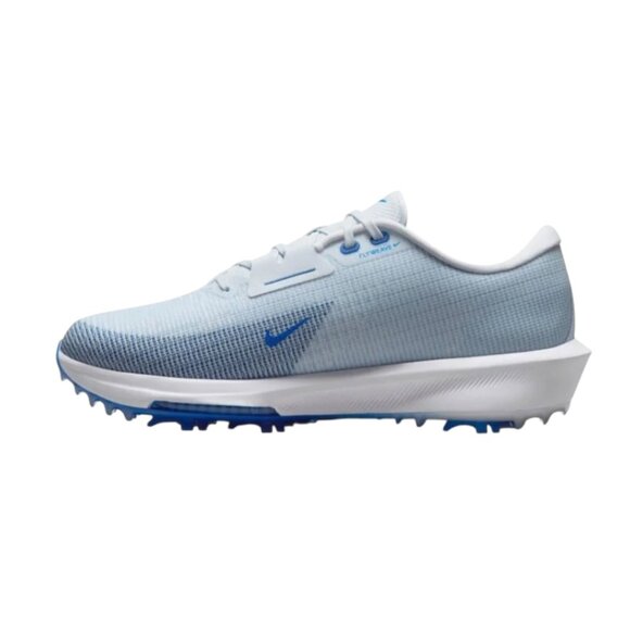 Nike Air Zoom Infinity Tour 2 Mens Golf Shoes Size 9 Grey/Royal Blue FD0217 001 main image 8